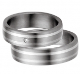 Titanium wedding ring Nr. 10-50532/S